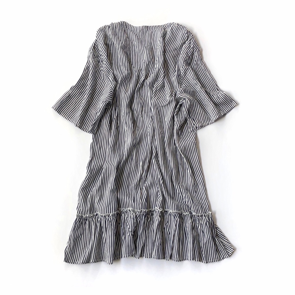 Edolynsa Striped Kimono - Picture 5 of 5